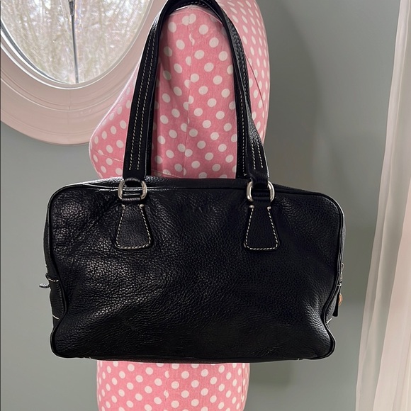 Prada Vitello Daino Pebbled Leather Bag - Picture 4 of 16